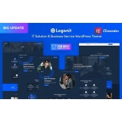 Logonit - IT Solutions and Business Service Responsive WordPress Theme