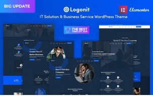 Logonit - IT Solutions and Business Service Responsive WordPress Theme
