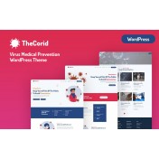 Thecorid - Virus And Medical Prevention WordPress Theme