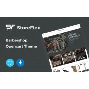 Storeflex Barbershop Online Template Shop Template