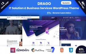 Drago-IT Solution & Business Services WordPress Theme