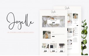 Joyelle - Creative Artist WordPress Theme