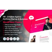 HR - Creative Agency Portfolio Startup Business WordPress Theme