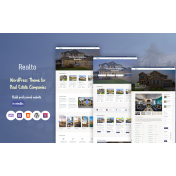 Realto Real Estate WordPress Theme