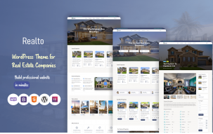 Realto Real Estate WordPress Theme