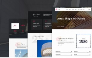 Artex &ndash; Architecture, Interior Design & Construction WordPress Theme