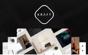 Kraft - Minimalist Agency & Portfolio WordPress Theme