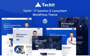Techit - IT Solution & Consultant WordPress Theme