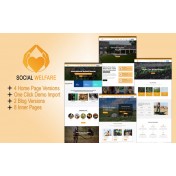 Social Welfare: Non-Profit Divi Charity WordPress Theme