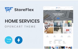 Storeflex Home Services Shop Template