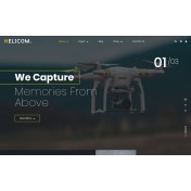 Helicom - Drone and Copter WordPress Theme