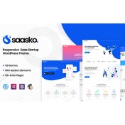 Saasko - Saas Startup WordPress Theme