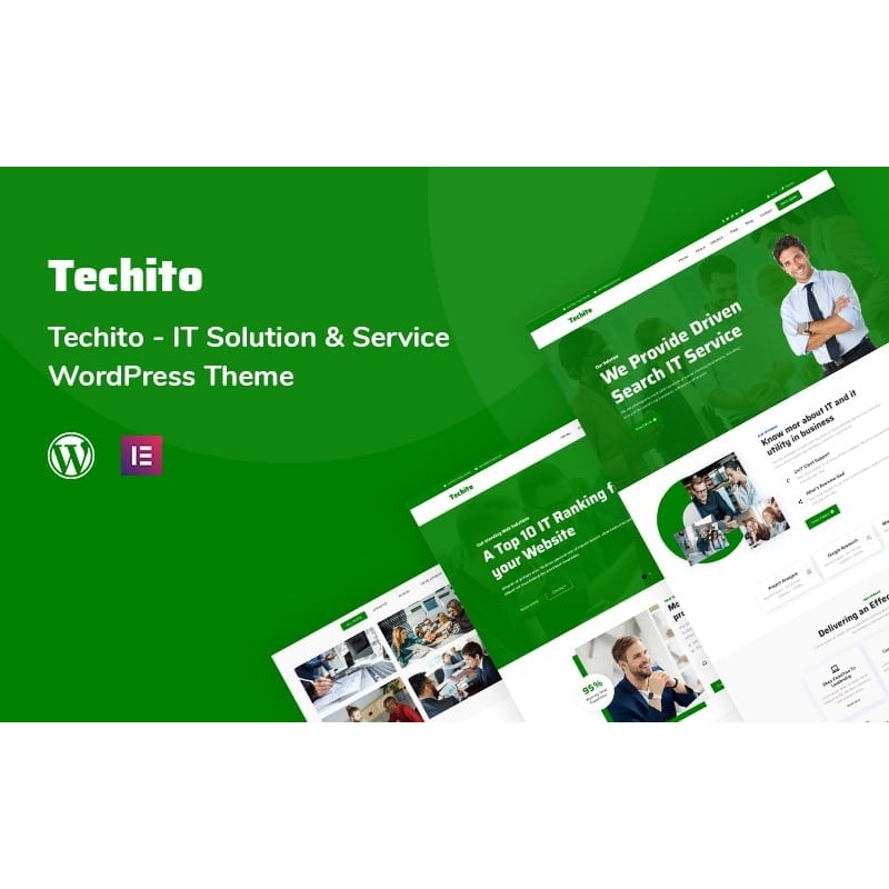 Techito - IT Solution and Service WordPress Theme