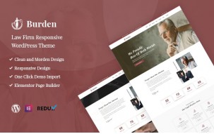 Burden - Law Firm Responsive WordPress Theme