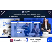 Devity - IT Solutions Business Service WordPress Theme