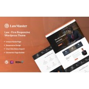 Lawmaster- Lawyer, Attorney and Law Office WordPress Theme