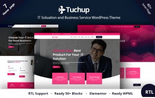 Tuchup - It Solution Service and Business WordPress Theme