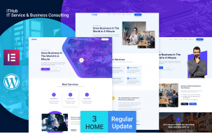 ITHUB - IT Service And Business Solution WordPress Theme