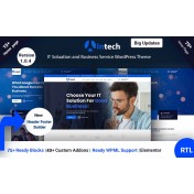 Intech - IT Solution And Technology Services WordPress Theme