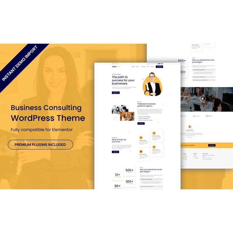 Consulity - Business Consulting WordPress Theme