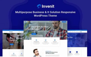 Invenit - Multipurpose Business and IT Solution Responsive WordPress Theme