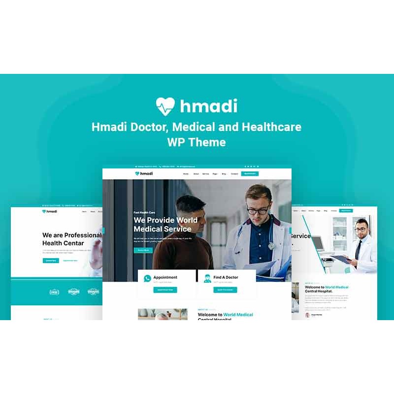 Hmadi - Doctor, Medical And Healthcare WordPress Theme