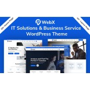 WebX - Consulting & Business Corporate Elementor WordPress Theme.