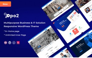 Opo2 - Multipurpose Business and It Solution WordPress Theme