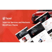 Tezel - Car Services and Mechanic WordPress Theme