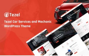 Tezel - Car Services and Mechanic WordPress Theme