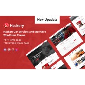 Hackery - Car Services and Mechanic WordPress Theme