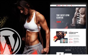 Naika Fitness Gym Shop WordPress Theme