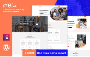 ITBIN - IT Solution and Business Service WordPress Theme