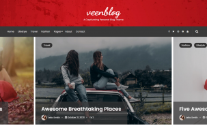 VeenBlog - Personal Blog WordPress Theme