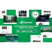 Govnet - City Government and Municipal Responsive WordPress Theme
