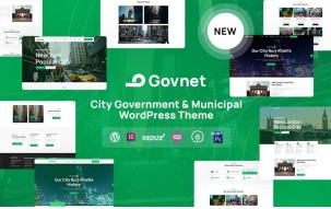 Govnet - City Government and Municipal Responsive WordPress Theme
