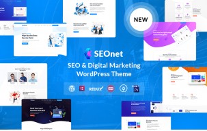 Seonet - SEO and Digital Marketing WordPress Theme
