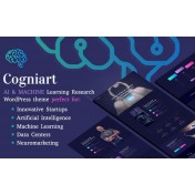 Cogniart - Responsive AI Research WordPress Theme