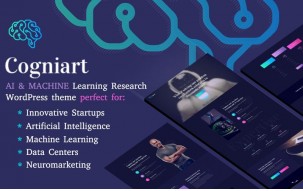 Cogniart - Responsive AI Research WordPress Theme