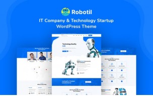 Robotil - Artificial Intelligence and Technology WordPress Theme