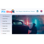 Pit Stop - Car Repair Website with Blog Elementor WordPress Theme