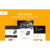 Electiman - Electrical Repair Service WordPress Theme