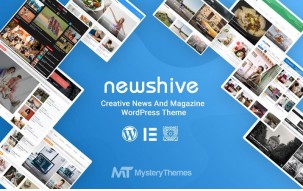 Newshive - Creative, Flexible Magazine, News Portal & Blog WordPress Theme
