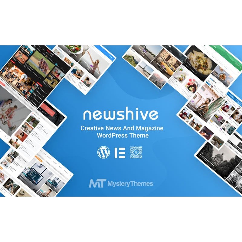 Newshive - Creative, Flexible Magazine, News Portal & Blog WordPress Theme