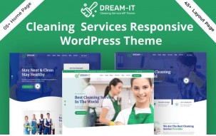 Cleaning Service Company Elementor WordPress Theme.