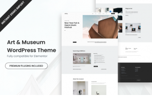 Artey - Art & Museum WordPress Theme
