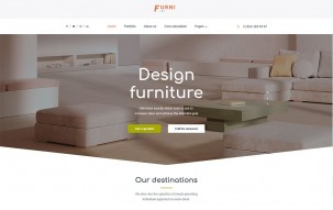 Furnitex - furniture design and manufacturer WordPress Theme