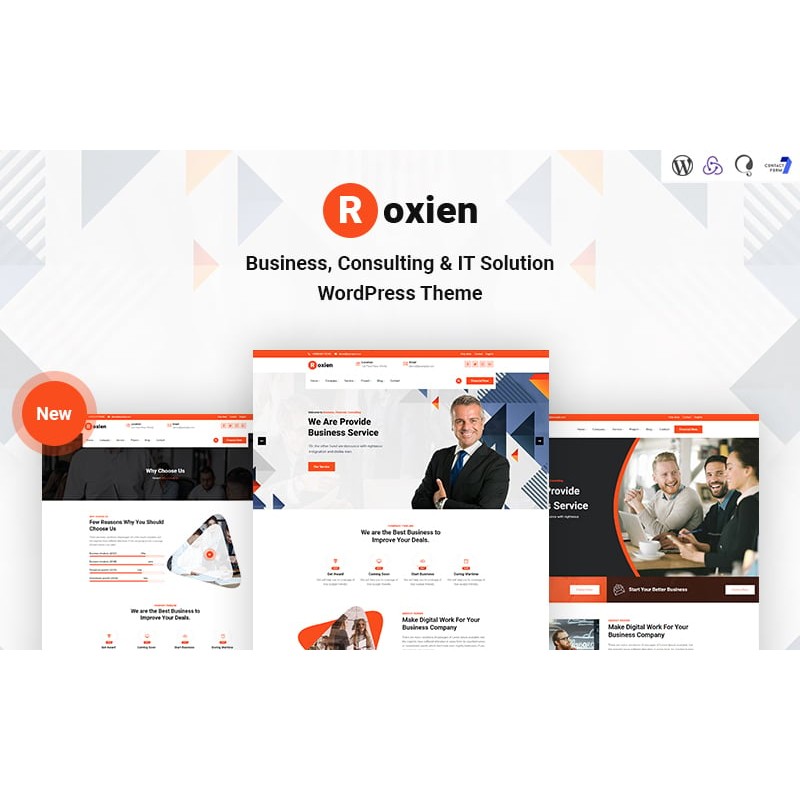 Roxien - Business, Consulting and IT Solution WordPress Theme