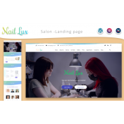 Nail Lux - Manicure Salon Landing page WordPress Theme