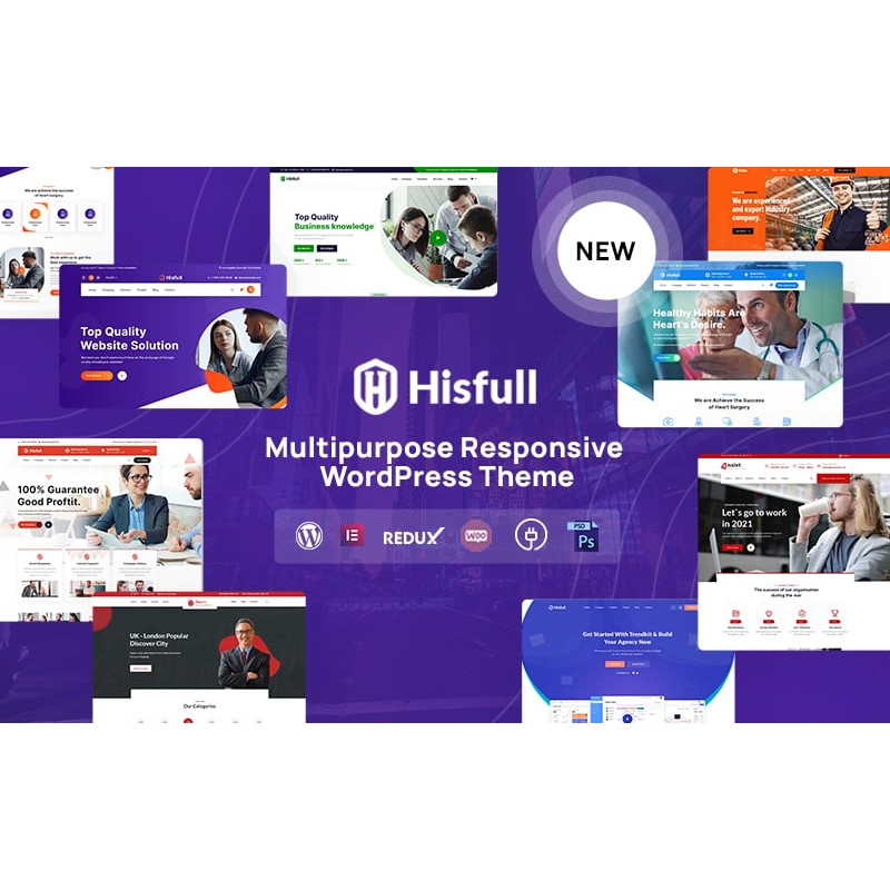 Hisfull - Multipurpose Responsive WordPress Theme